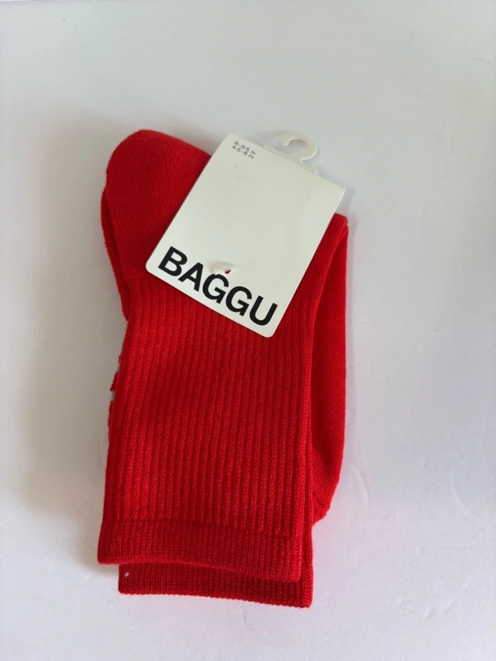 NWT BAGGU Ribbed Socks